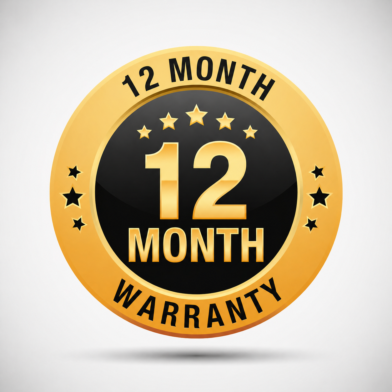 12 Month Warranty
