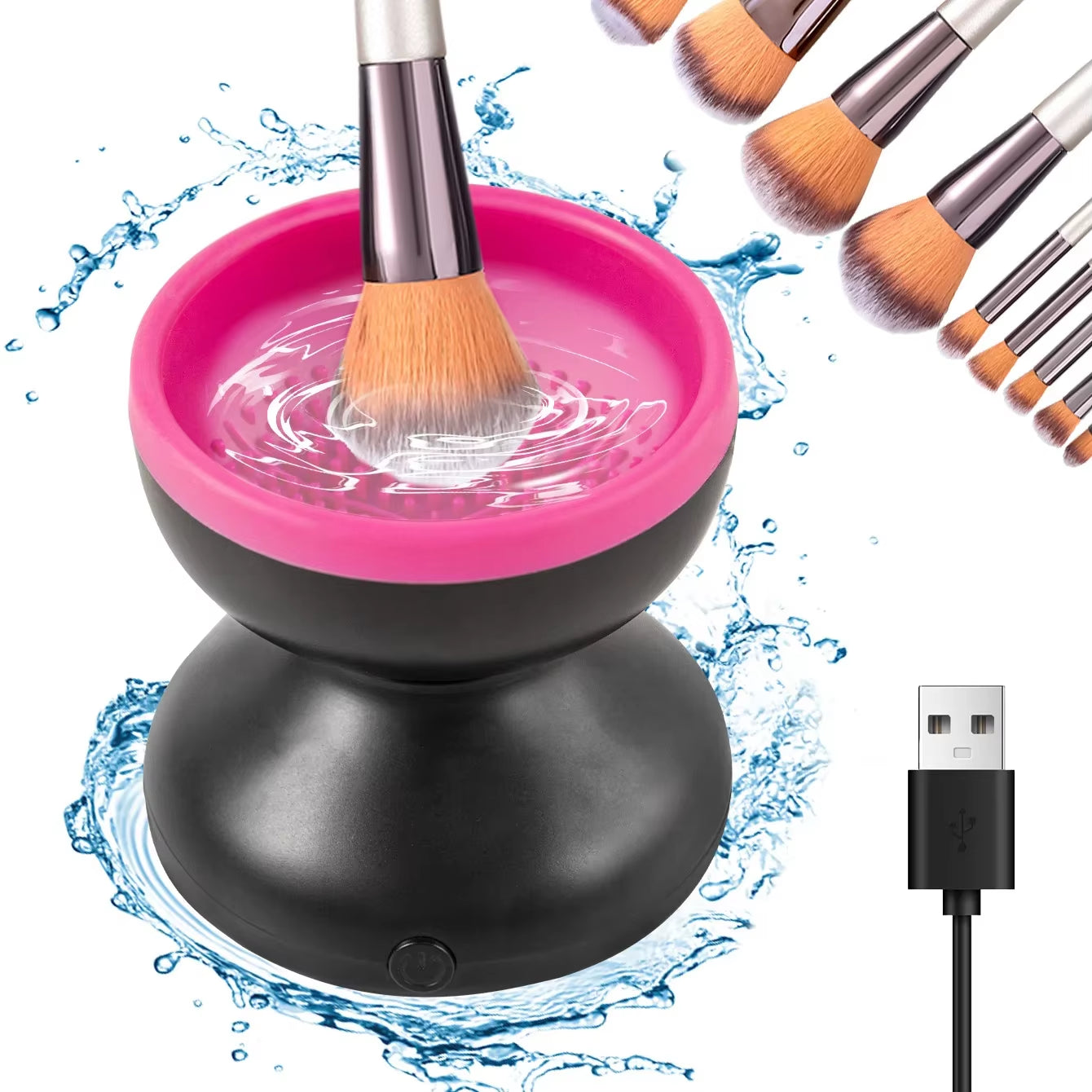 Portable Makeup Brush Cleaner 