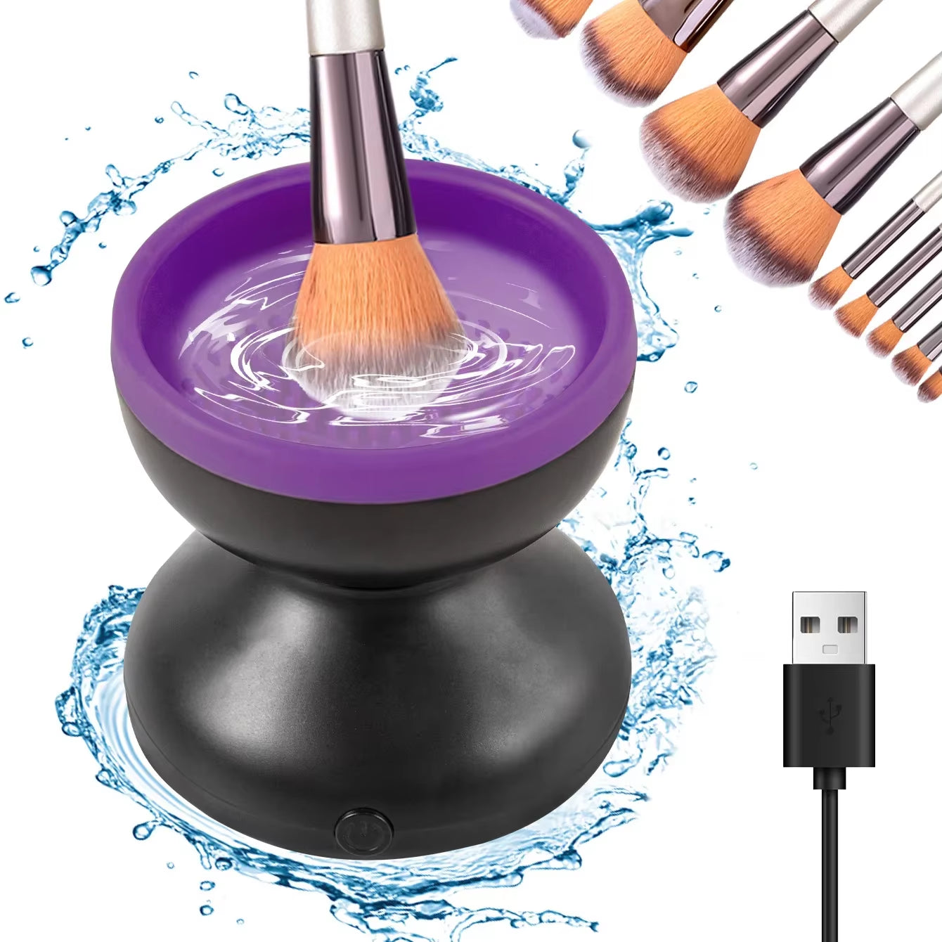 Portable Makeup Brush Cleaner 