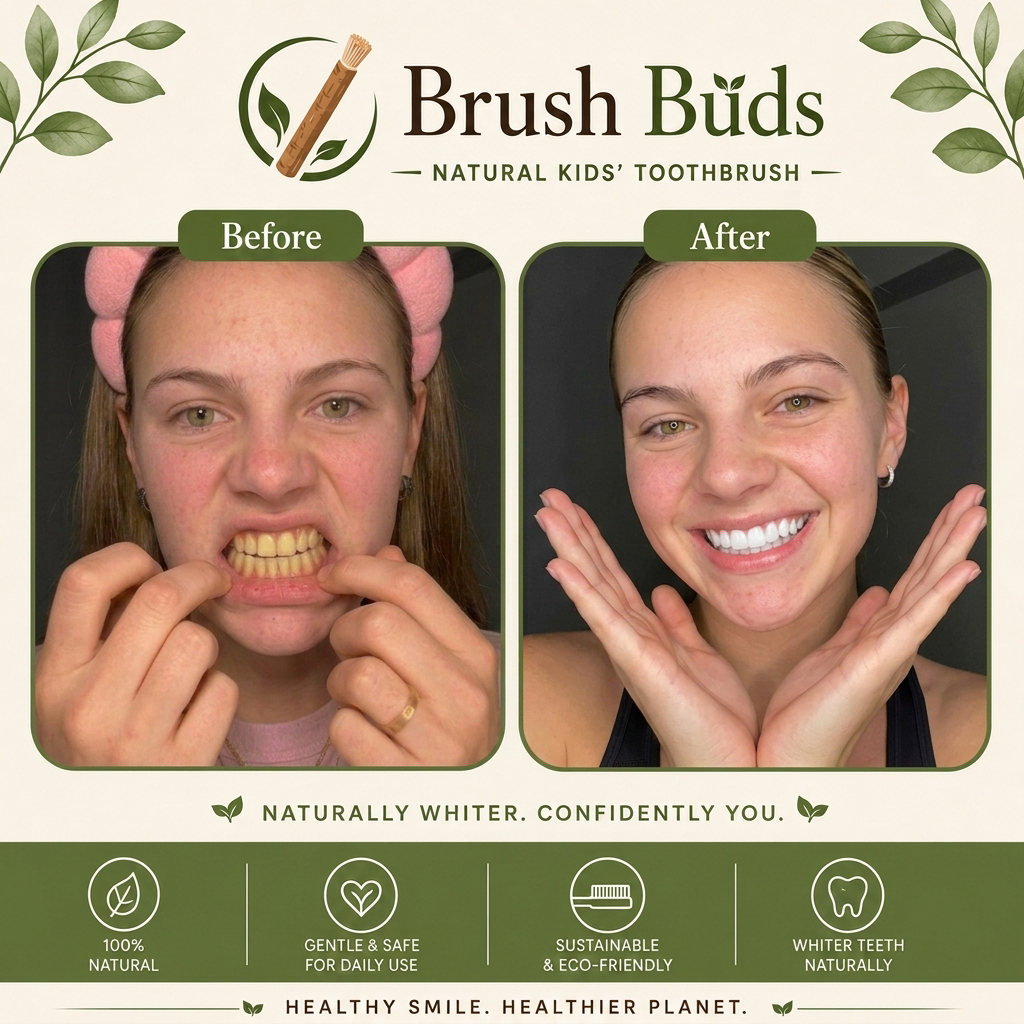 Whiter Teeth, Naturally for Your Kids