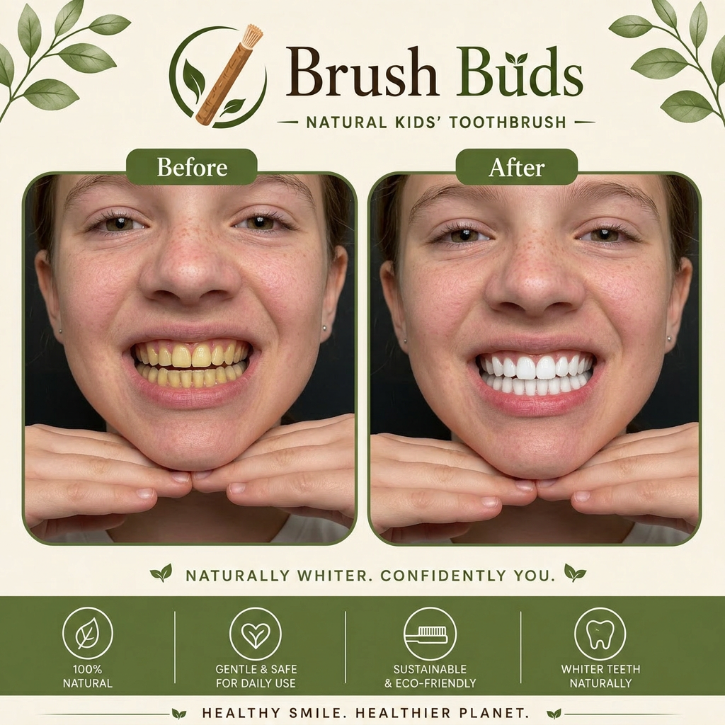 Whiter Teeth, Naturally for Your Kids